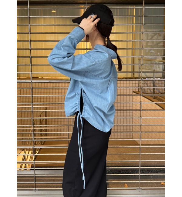 LAGUNAMOON「【WEB限定】サイドドロストシャツ」|シャツ・ブラウス|