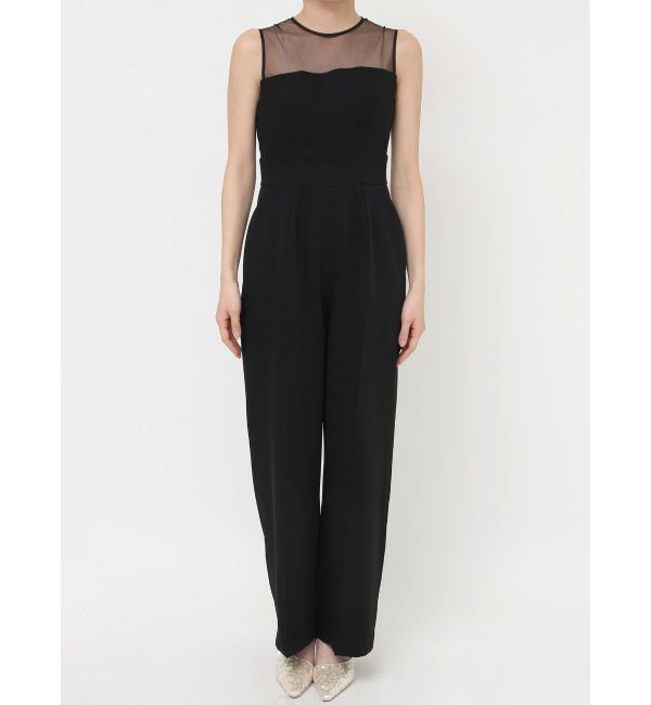 LAGUNAMOON「LADYチュールオフショルパンツドレス」|ドレス|