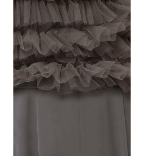 LAGUNAMOON「LADYチュールオフショルパンツドレス」|ドレス|