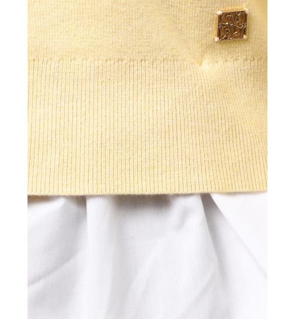 LAGUNAMOON「ペプラムドッキングニットカーディガン」|カーディガン|