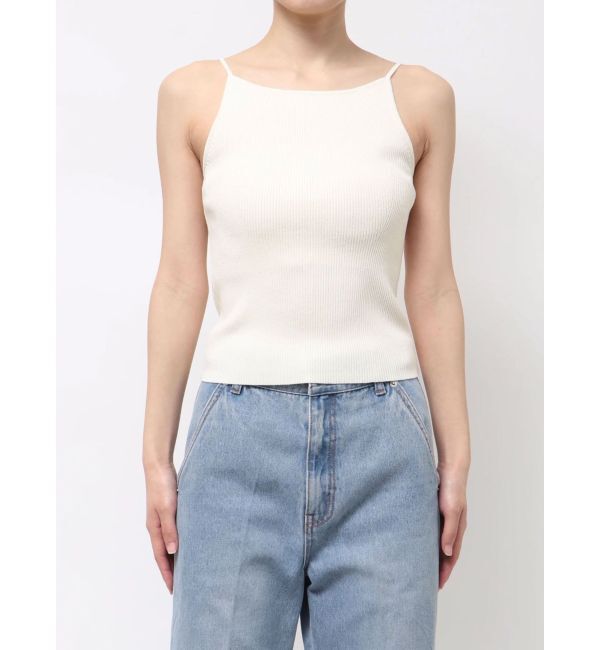 LAGUNAMOON「ボートネックニットタンク」|タンクトップ|