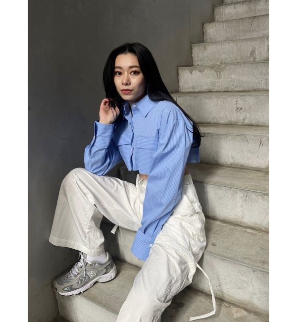 EVRIS「ポケットショートシャツ」|シャツ・ブラウス|