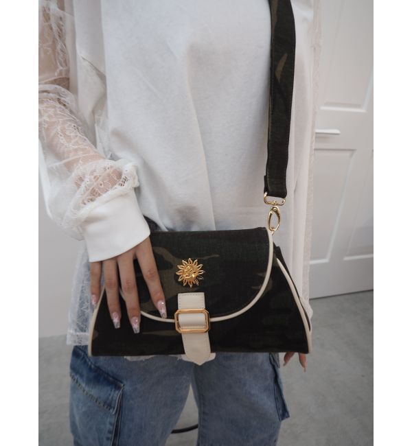 EVRIS「カモフラパイピイングショルダーBAG」|ショルダー・メッセンジャー|