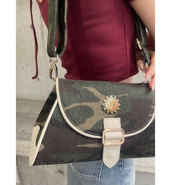 EVRIS「カモフラパイピイングショルダーBAG」|ショルダー・メッセンジャー|