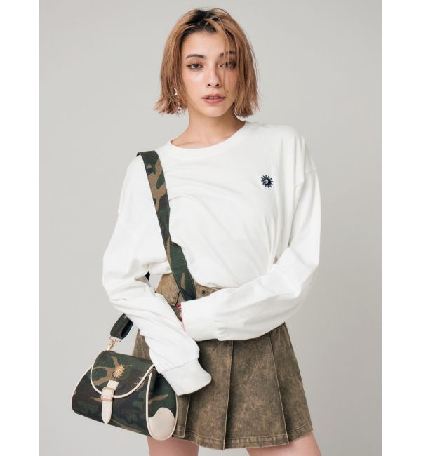 EVRIS「カモフラパイピイングショルダーBAG」|ショルダー・メッセンジャー|