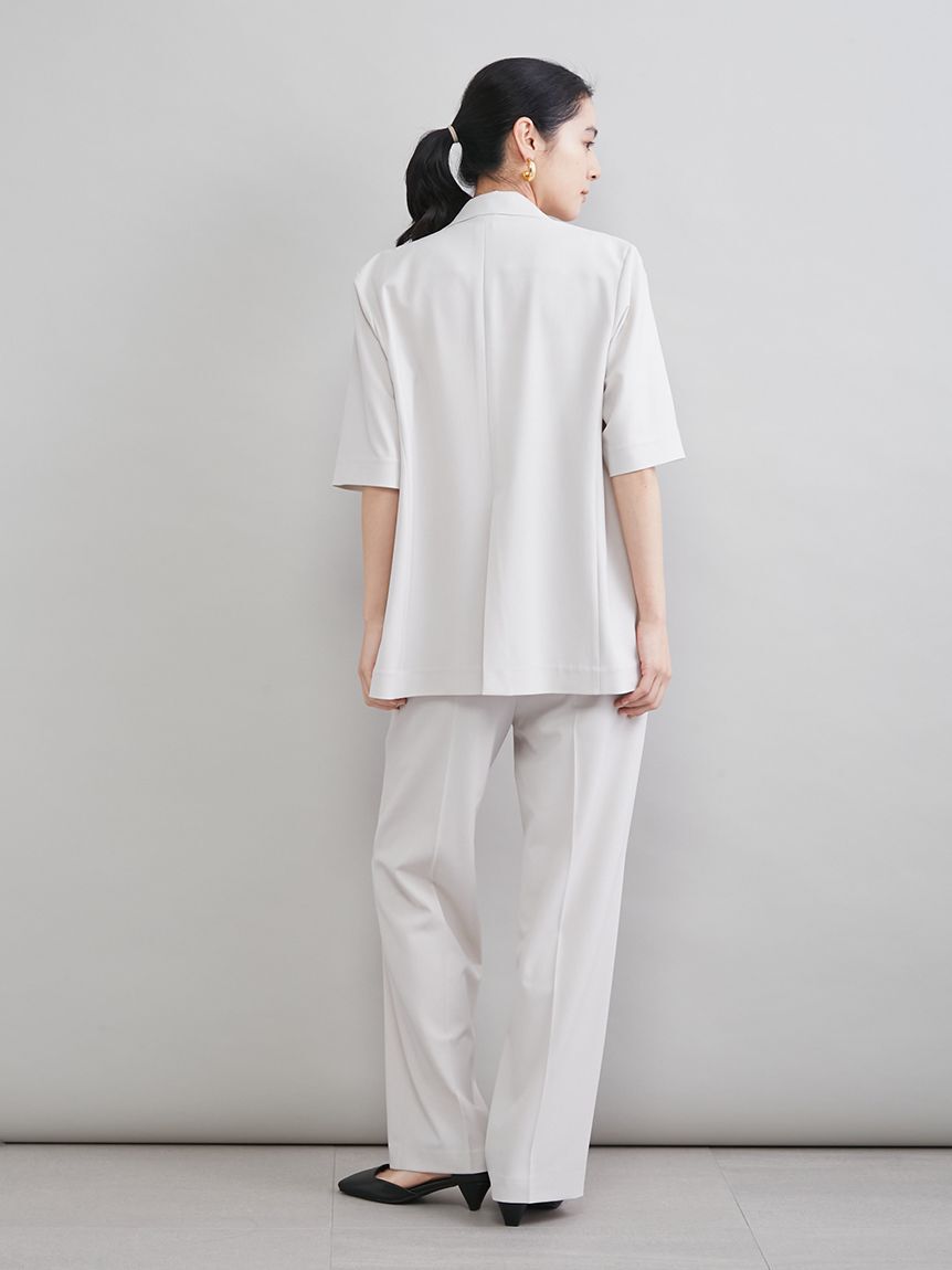 Mila Owen「ＵＶカットノータックスラックスパンツ」|チノ|