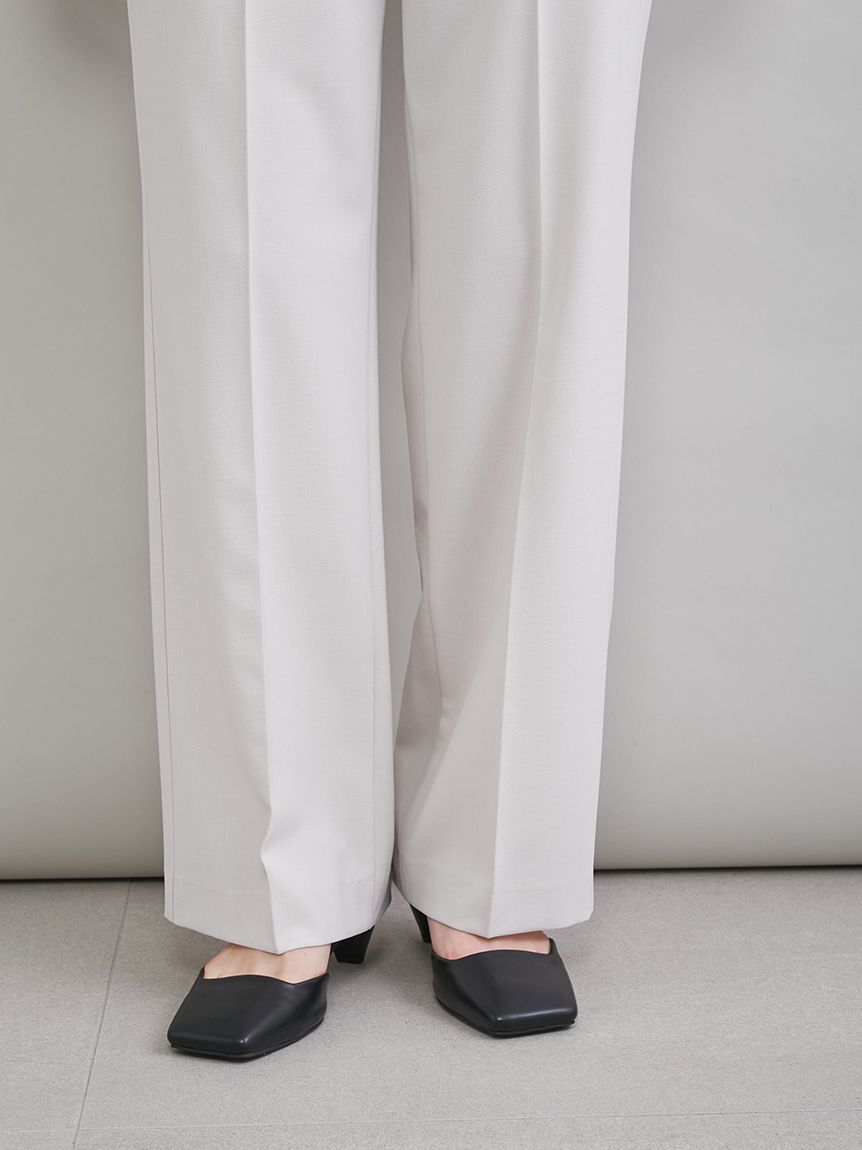 Mila Owen「ＵＶカットノータックスラックスパンツ」|チノ|