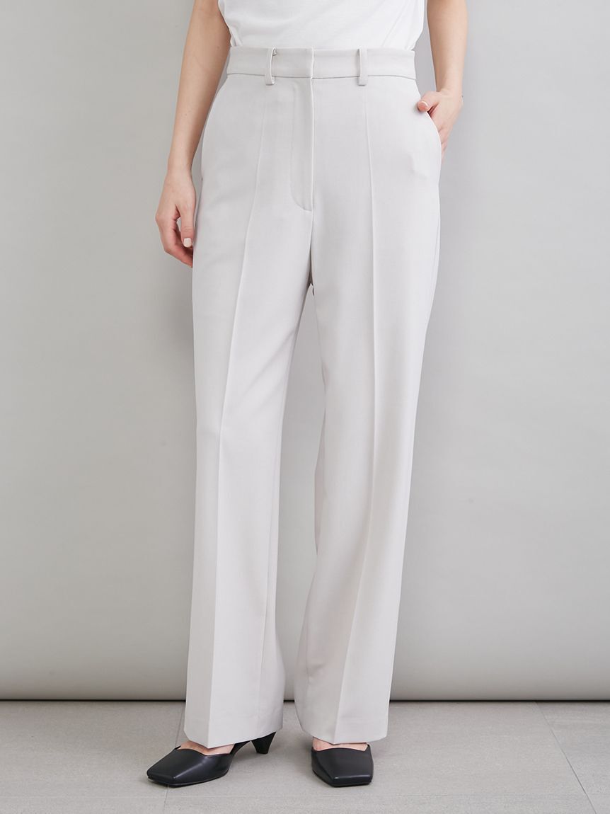 Mila Owen「ＵＶカットノータックスラックスパンツ」|チノ|