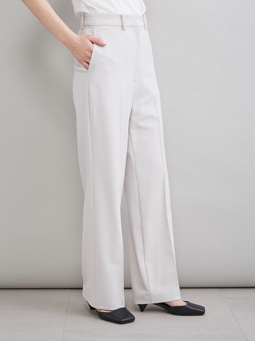 Mila Owen「ＵＶカットノータックスラックスパンツ」|チノ|