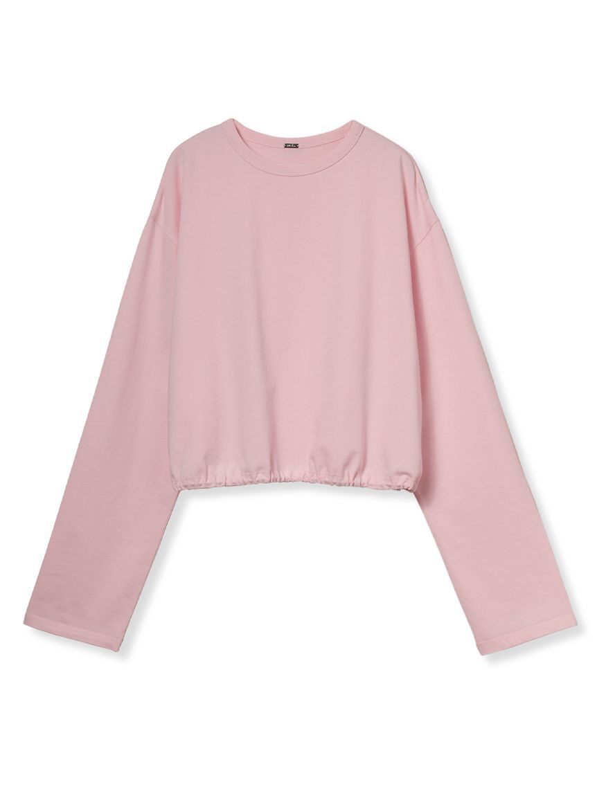 Mila Owen「ショート丈ドロストロングＴシャツ」|Tシャツ・カットソー|PNK