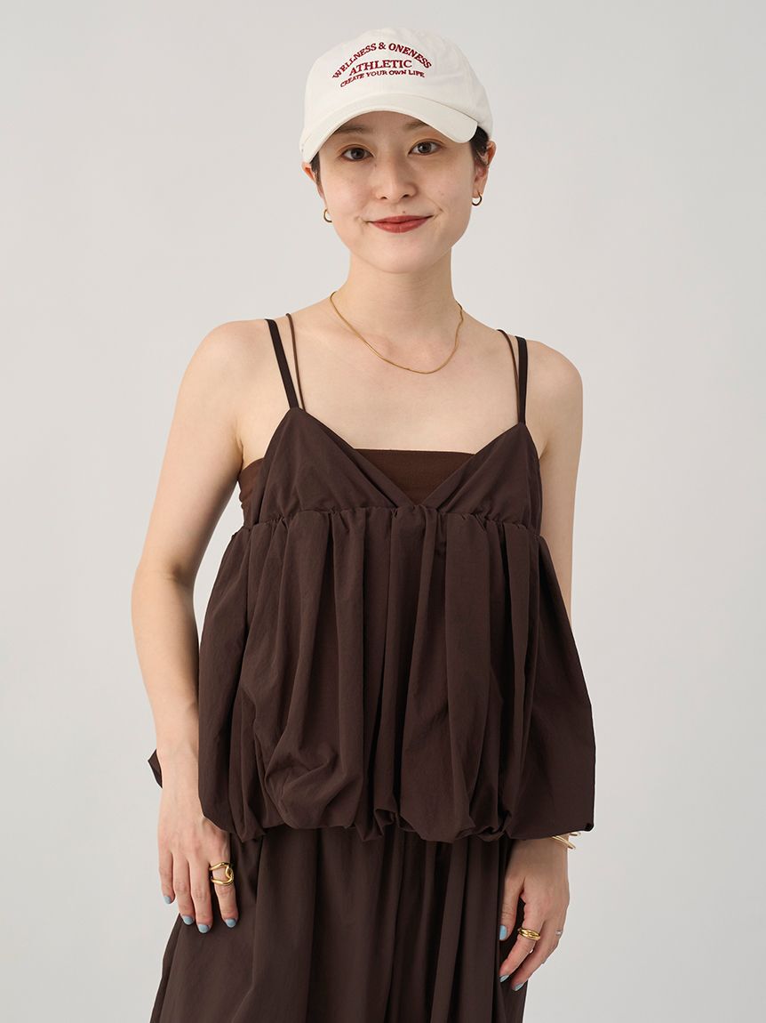 emmi atelier「ナイロンバルーンビスチェ」|ベスト・ジレ|BRW