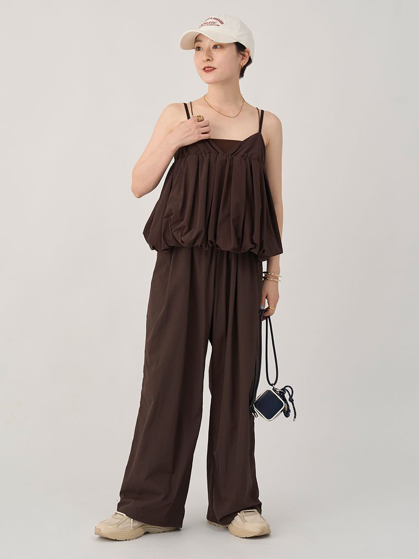 emmi atelier「ナイロンバルーンビスチェ」|ベスト・ジレ|