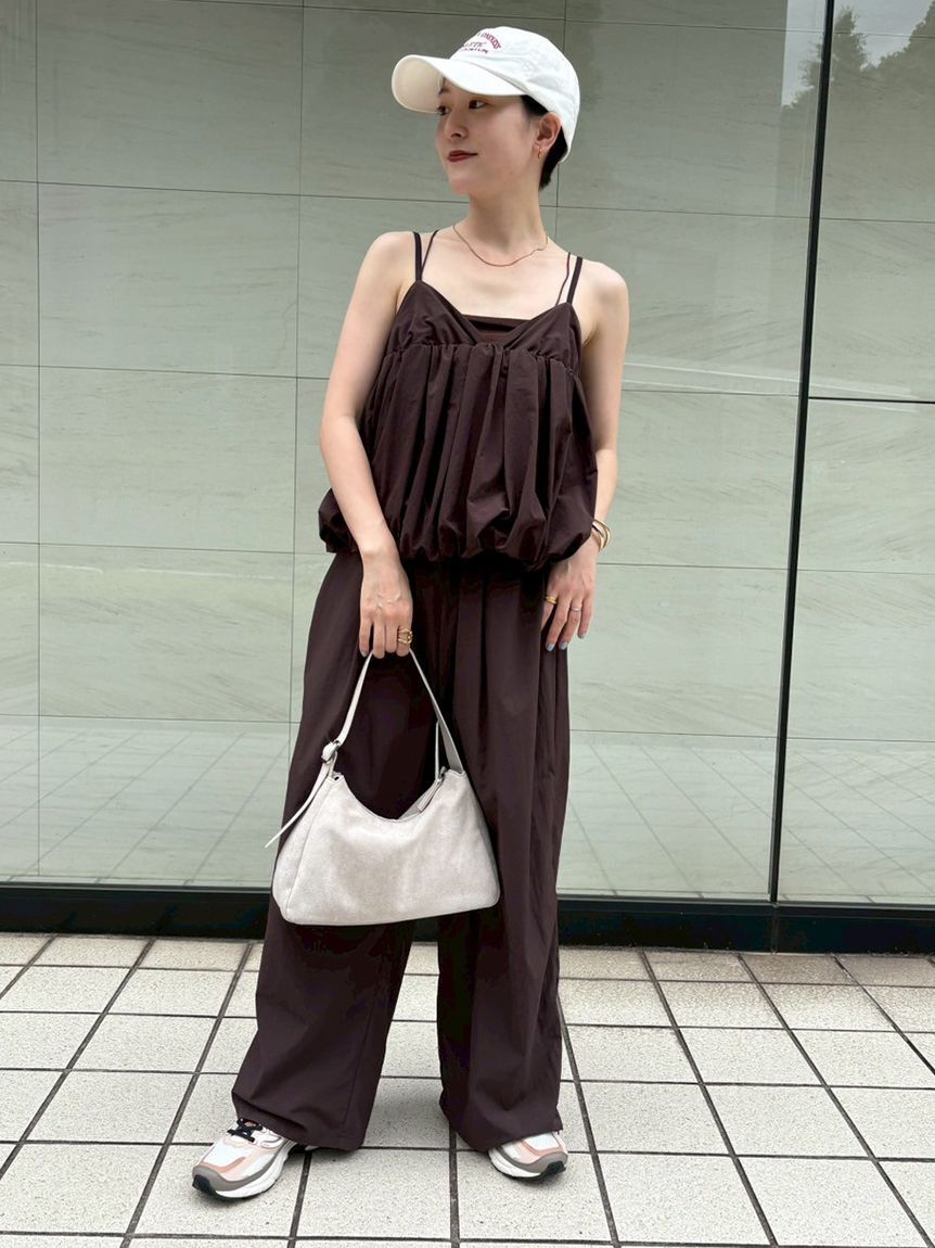 emmi atelier「ナイロンバルーンビスチェ」|ベスト・ジレ|