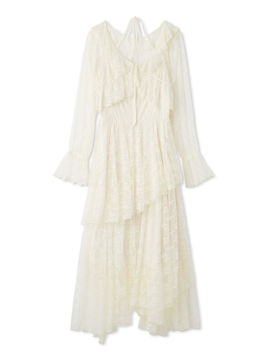 FURFUR「ボレロSETチュールドレス」|ドレス|WHT