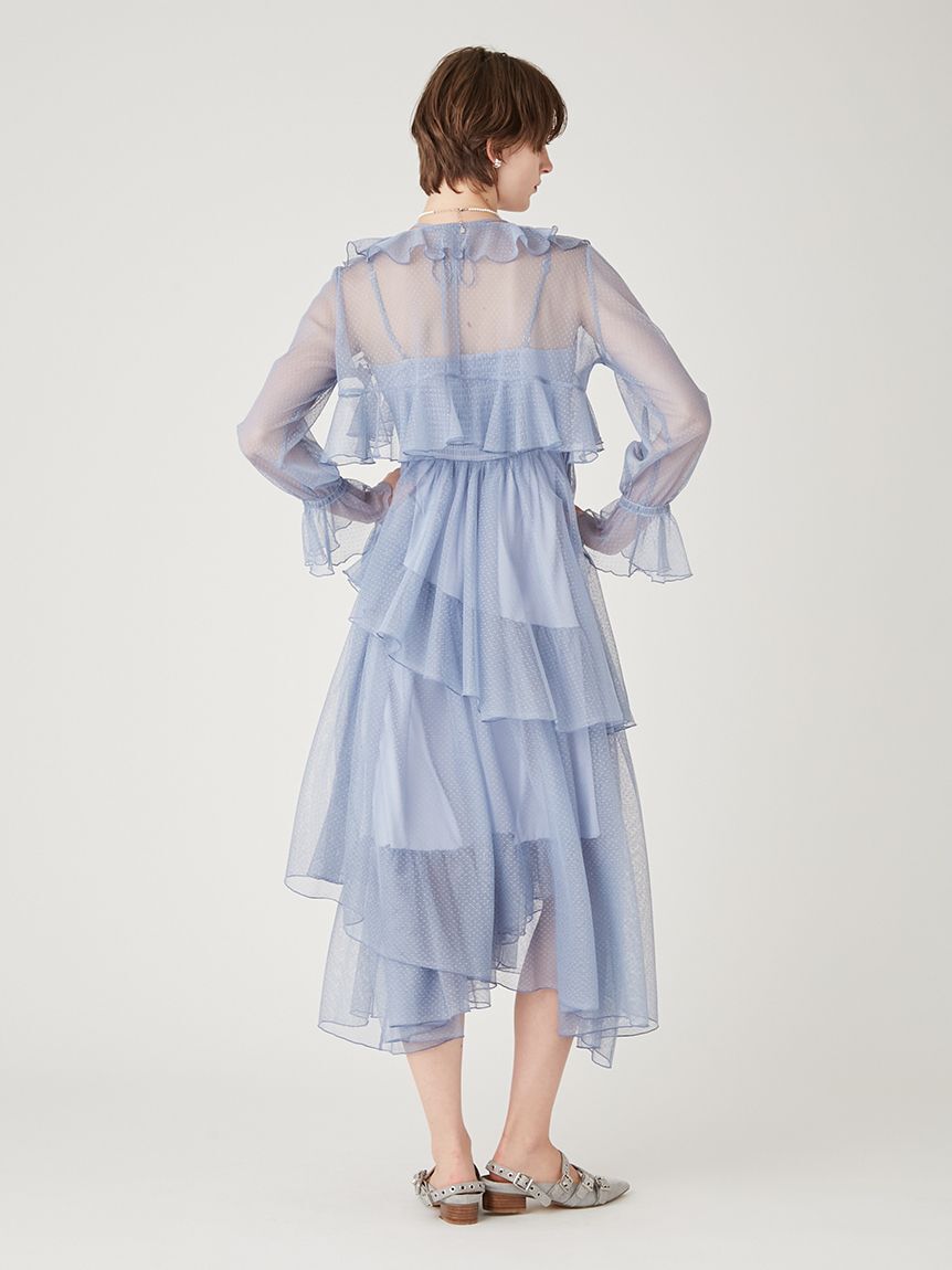 FURFUR「ボレロSETチュールドレス」|ドレス|