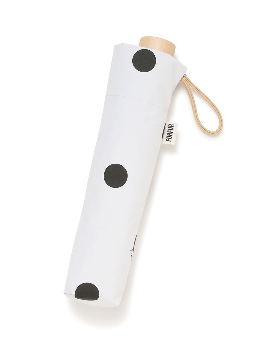 FURFUR「【FURFUR&times;PROTECT U】晴雨兼用折り畳み日傘 (ドット柄・小花柄）」|傘|