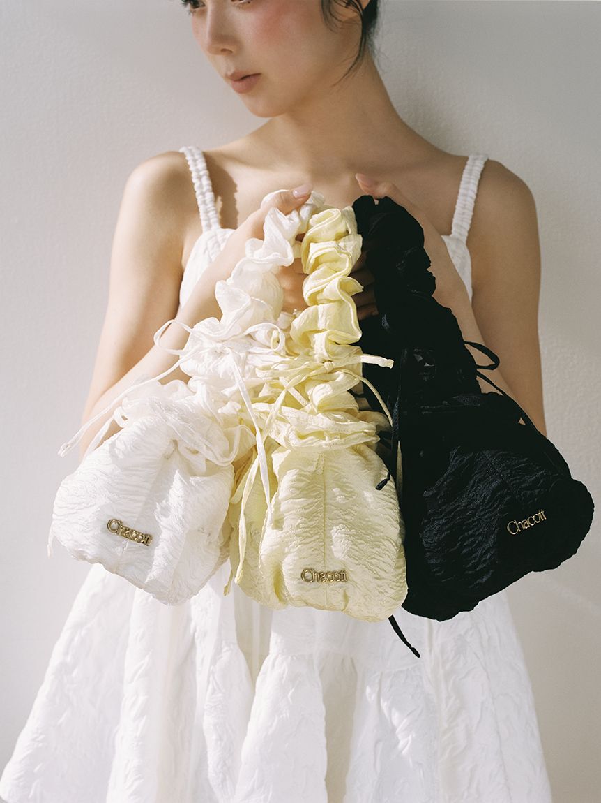 SNIDEL「【Chacott】コラボギャザーバッグ」|ハンドバッグ|