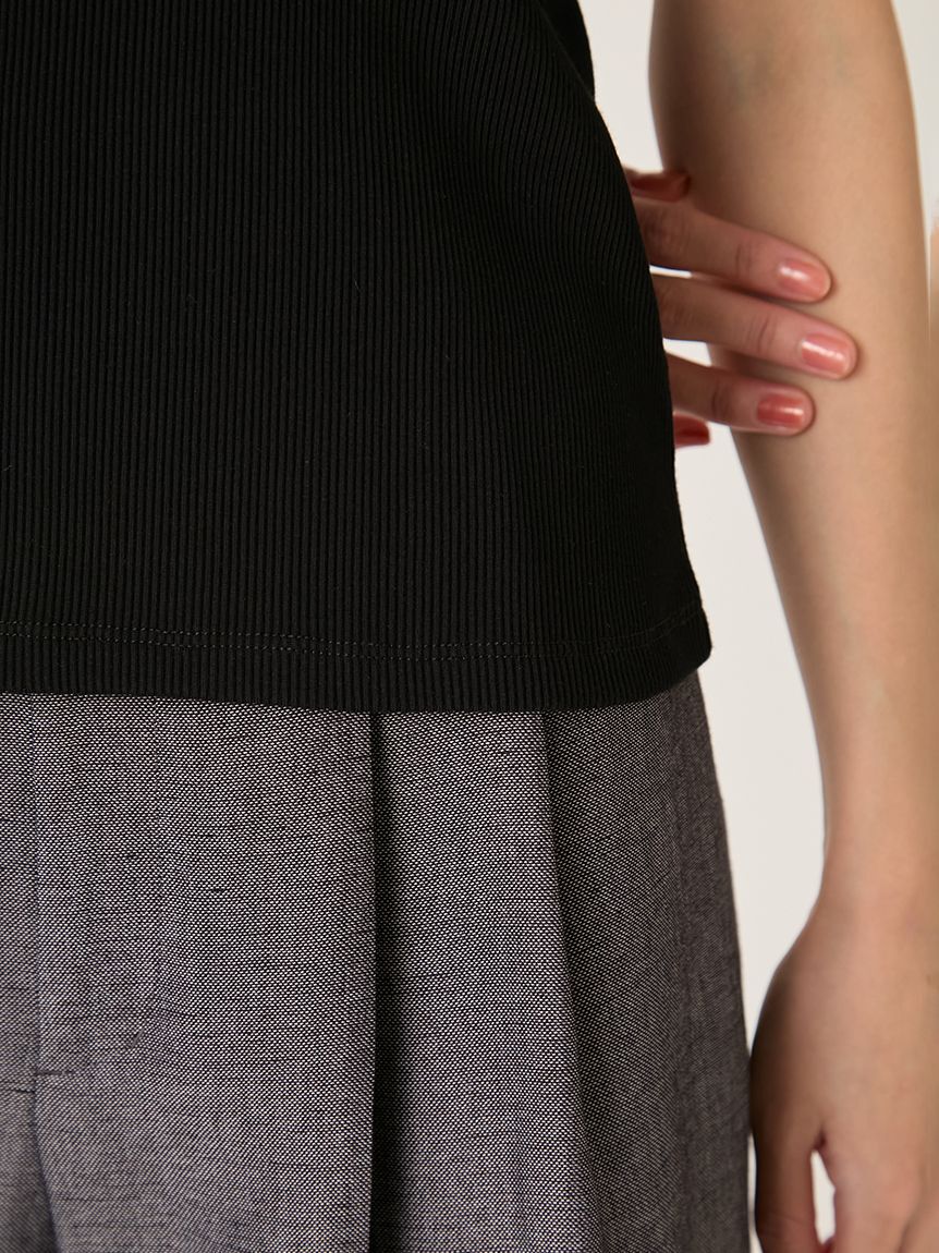 FRAY I.D「カップインリブタンクトップ／ウォッシャブル」|タンクトップ|