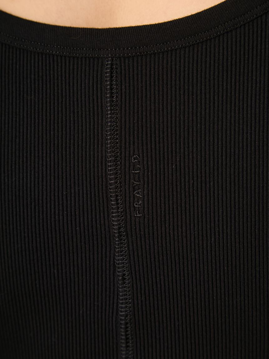 FRAY I.D「カップインリブタンクトップ／ウォッシャブル」|タンクトップ|