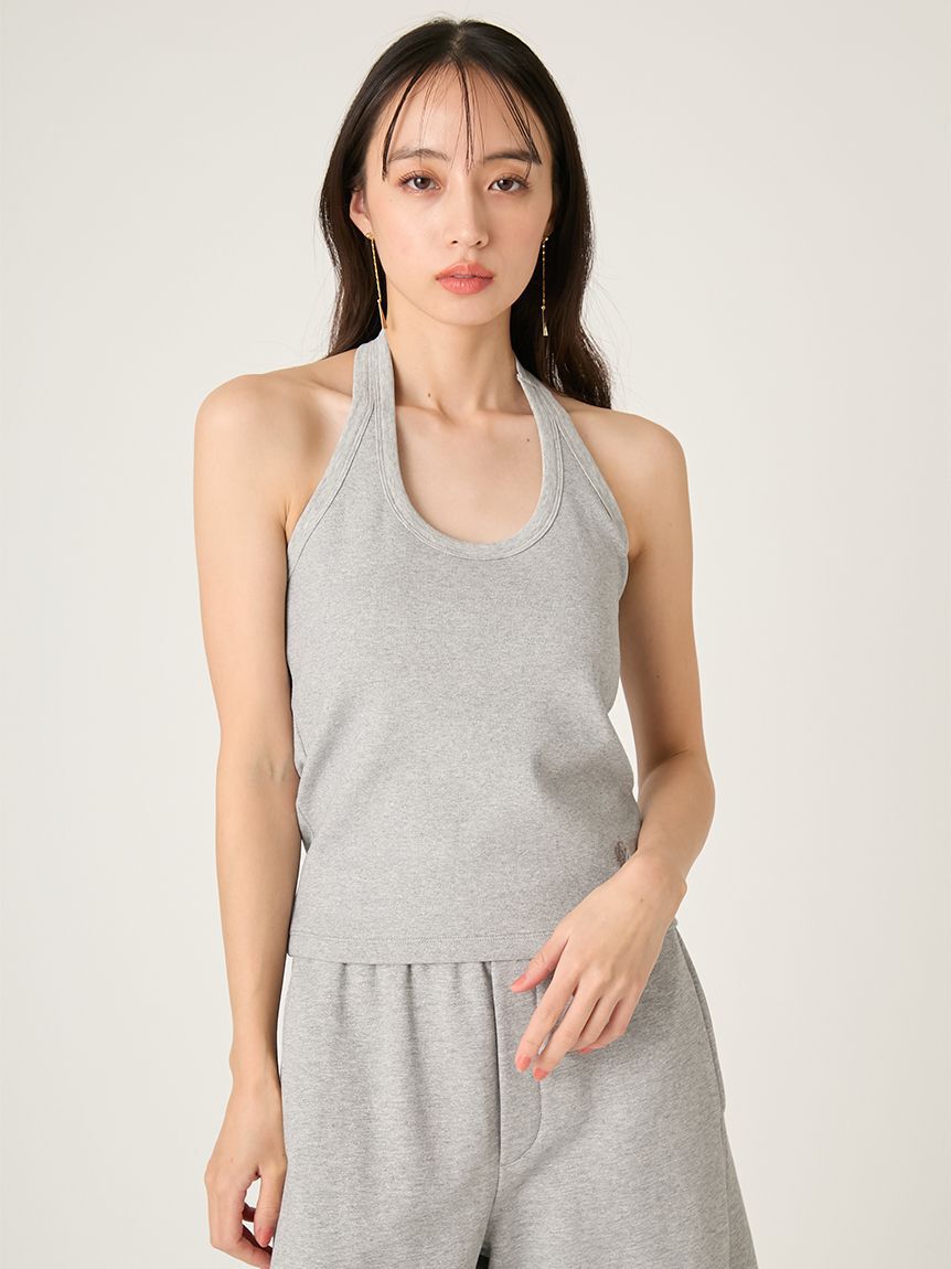 FRAY I.D「バックオープンホルターカップインタンク」|タンクトップ|