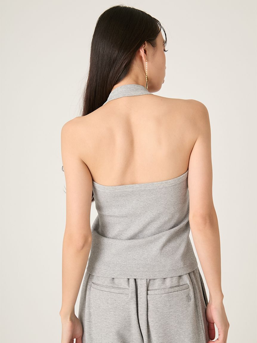 FRAY I.D「バックオープンホルターカップインタンク」|タンクトップ|