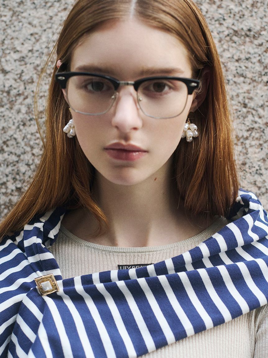 LILY BROWN「フレンチボーダーカットチュニック」|チュニック|