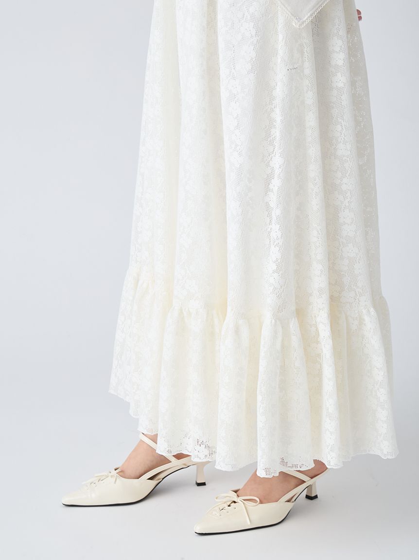 LILY BROWN「コットンレースワンピース」|ワンピース|