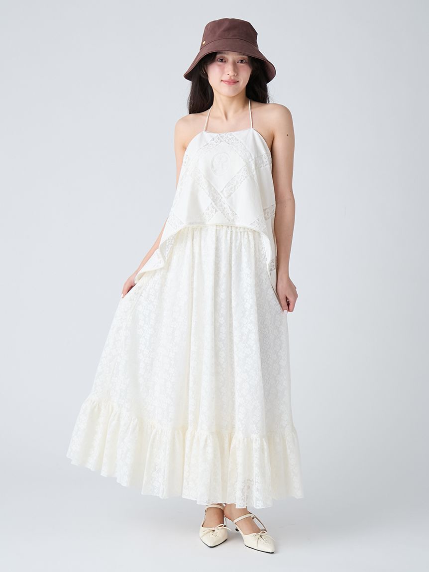 LILY BROWN「コットンレースワンピース」|ワンピース|