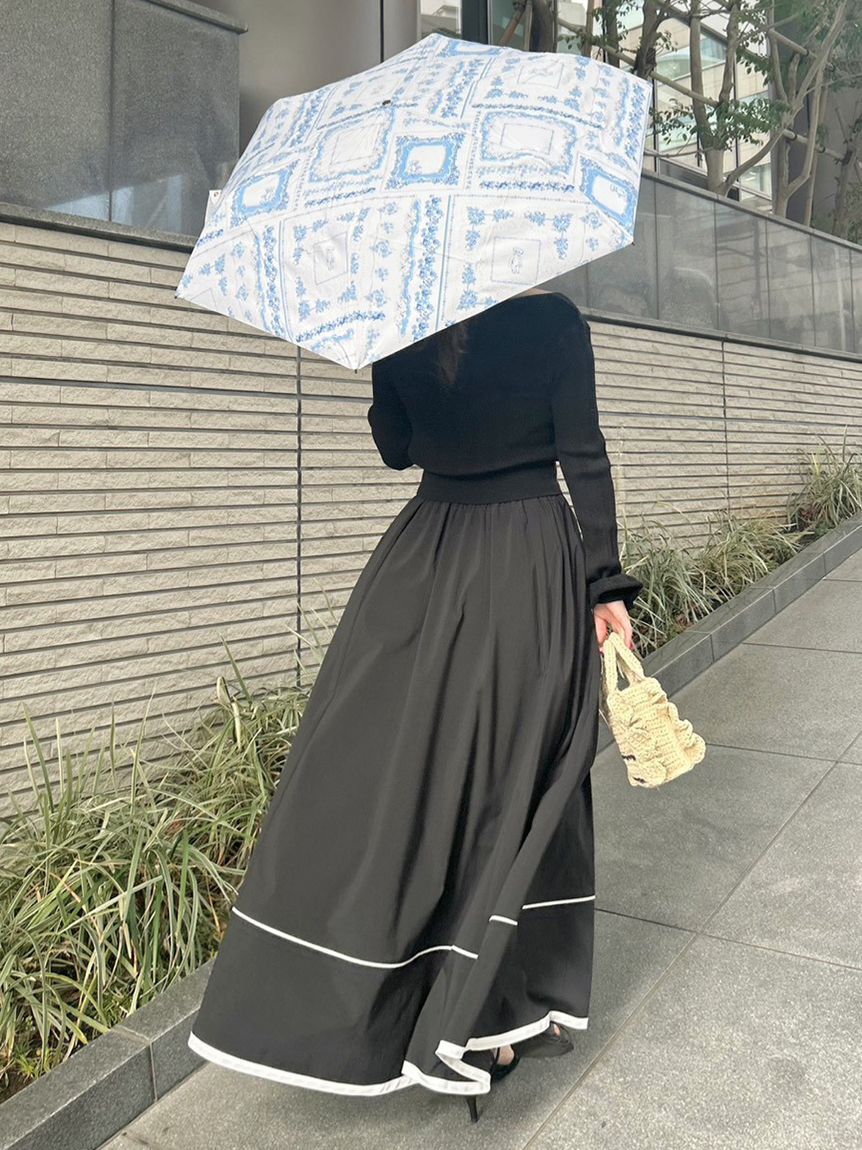 LILY BROWN「【LILY BROWN&times;PROTECT U】Lily Bearモチーフ晴雨兼用折り畳み日傘」|傘|