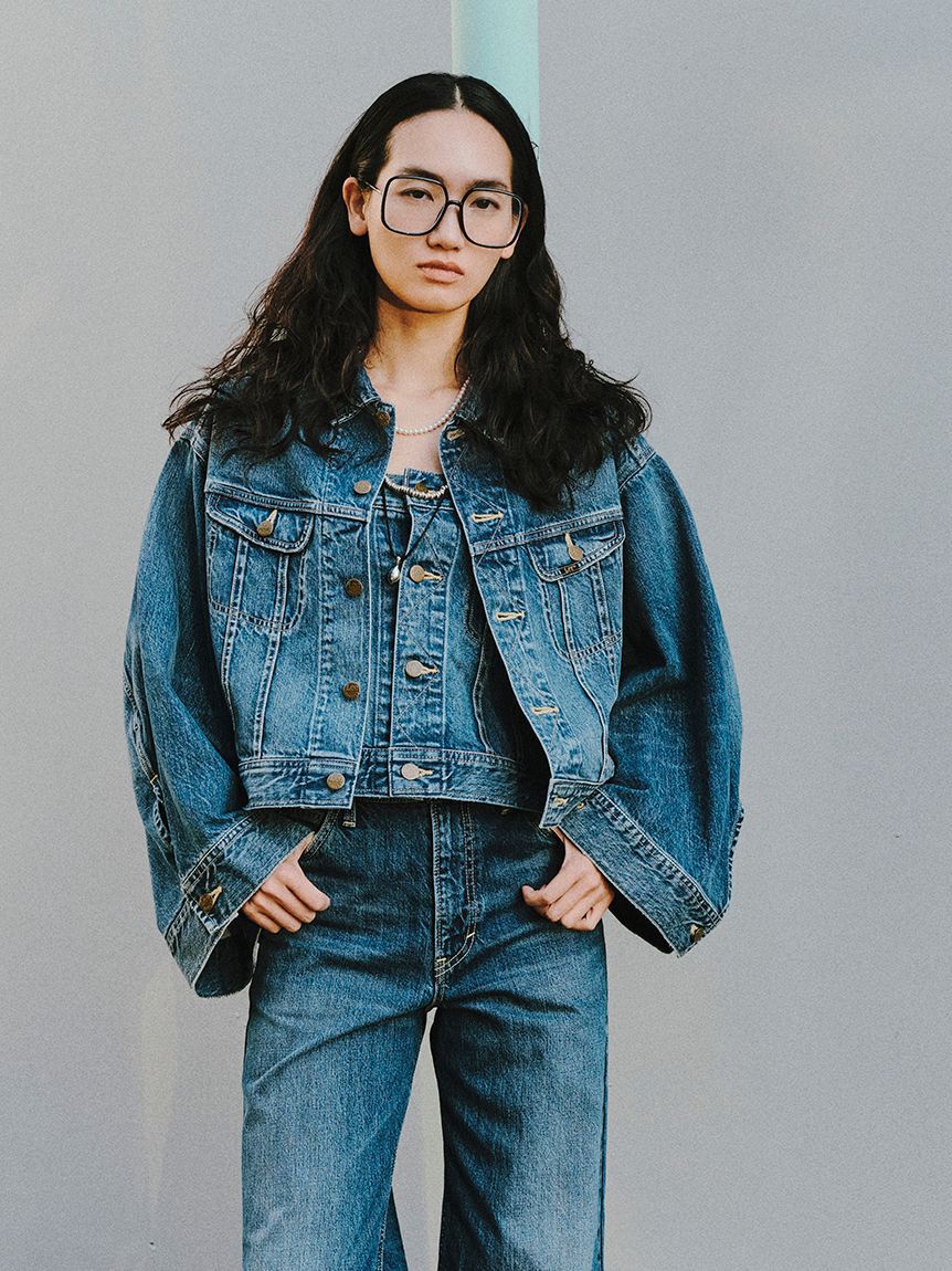 styling/「【セットアップ対応】【styling/&times;Lee】デニムビスチェ」|ベスト・ジレ|