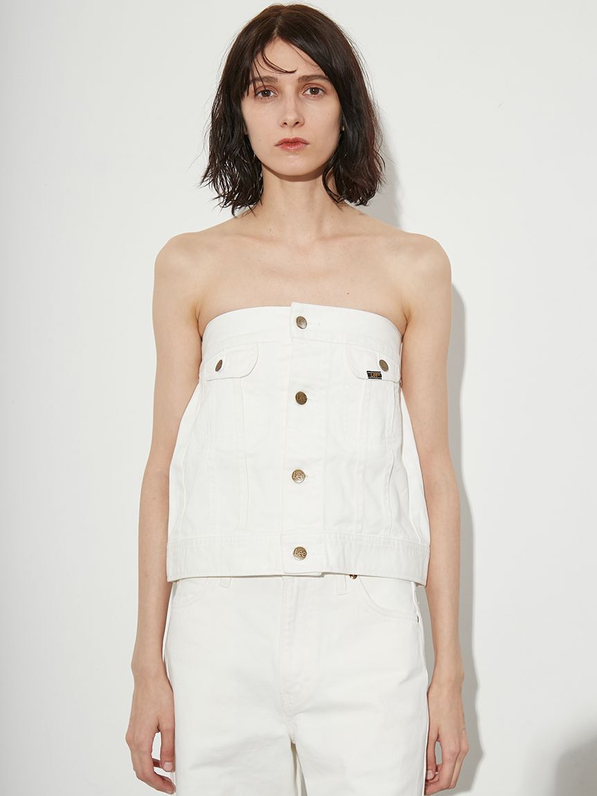 styling/「【セットアップ対応】【styling/&times;Lee】デニムビスチェ」|ベスト・ジレ|