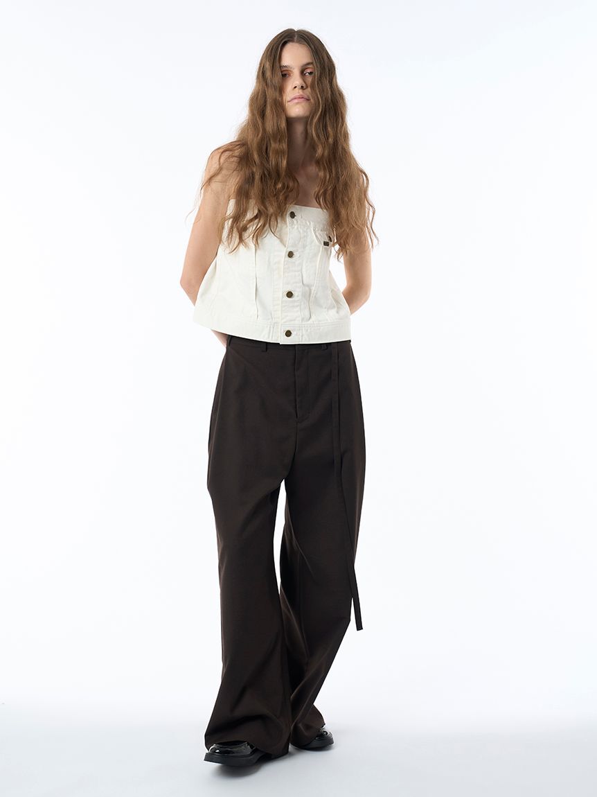 styling/「【セットアップ対応】【styling/&times;Lee】デニムビスチェ」|ベスト・ジレ|