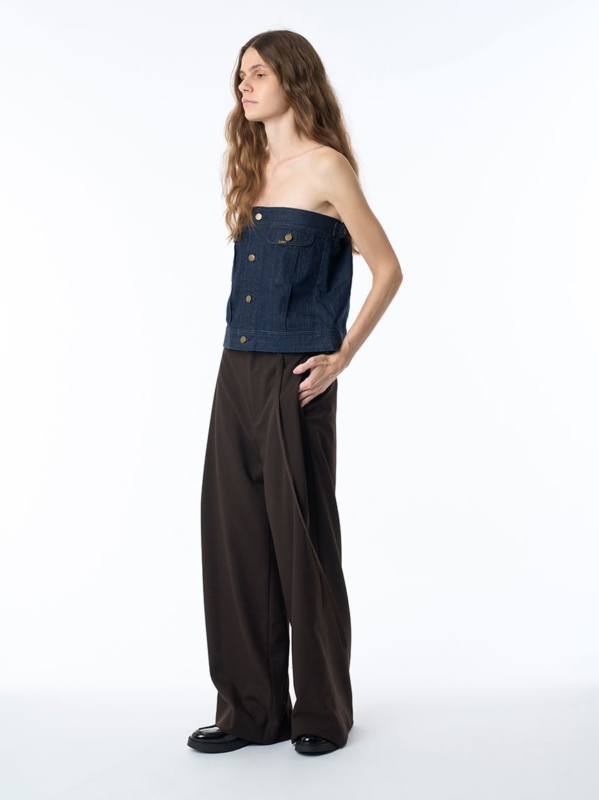 styling/「【セットアップ対応】【styling/&times;Lee】デニムビスチェ」|ベスト・ジレ|