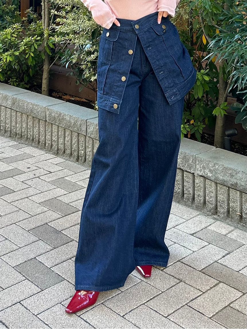 styling/「【セットアップ対応】【styling/&times;Lee】デニムビスチェ」|ベスト・ジレ|