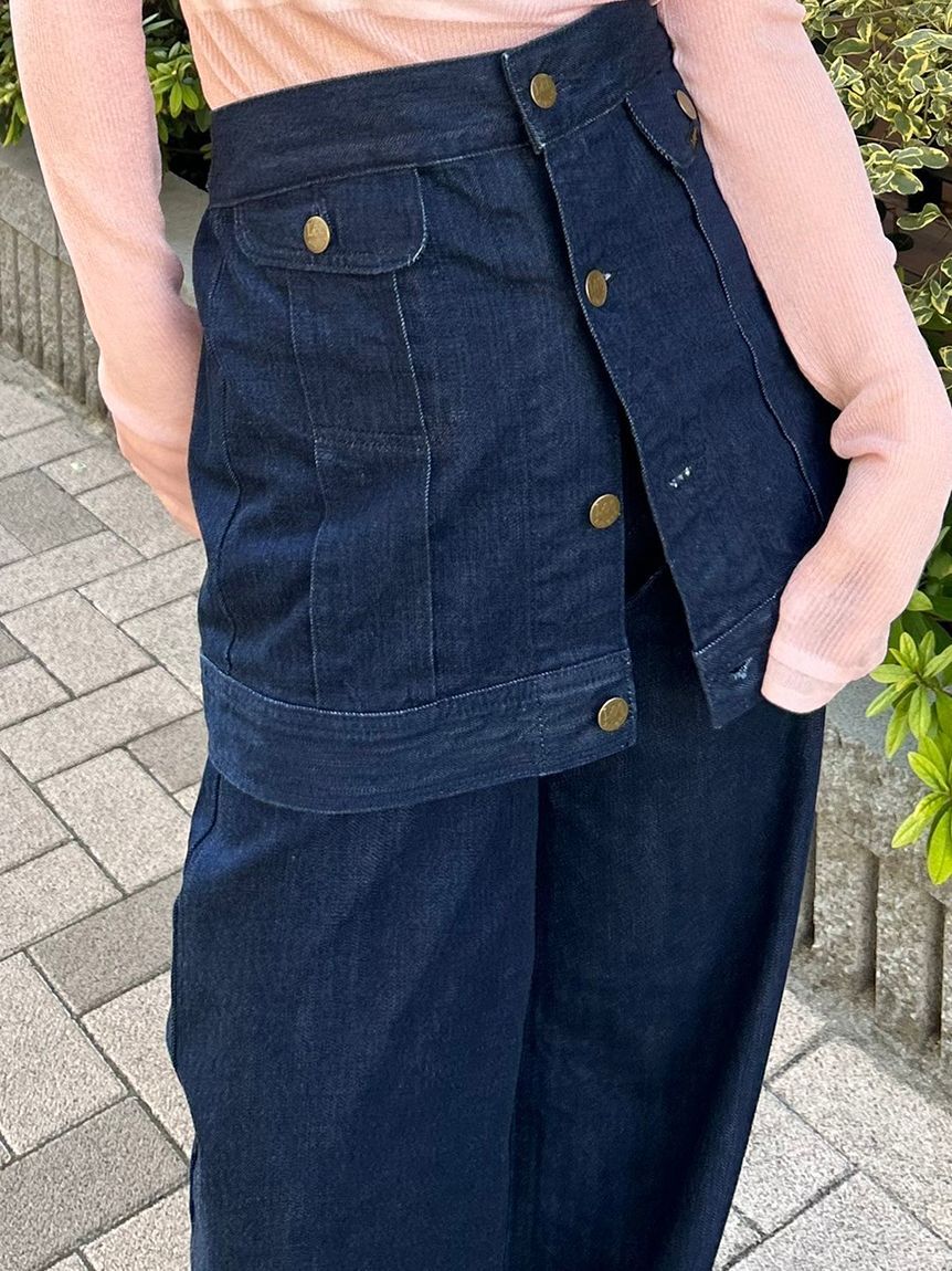 styling/「【セットアップ対応】【styling/&times;Lee】デニムビスチェ」|ベスト・ジレ|
