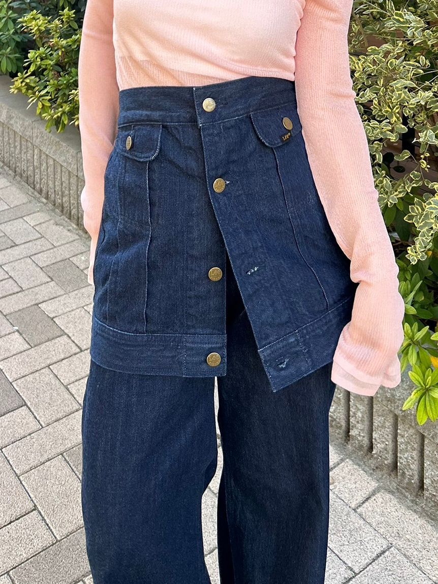 styling/「【セットアップ対応】【styling/&times;Lee】デニムビスチェ」|ベスト・ジレ|