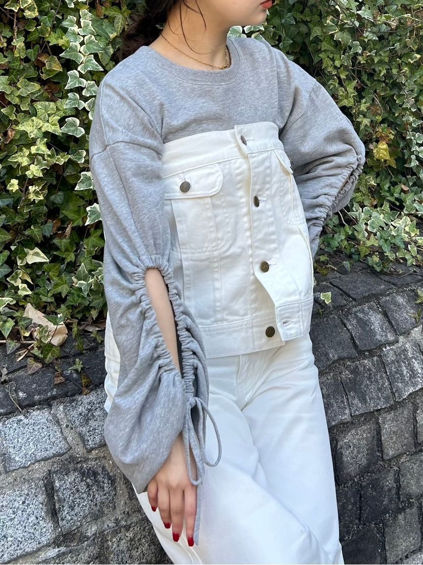 styling/「【セットアップ対応】【styling/&times;Lee】デニムビスチェ」|ベスト・ジレ|