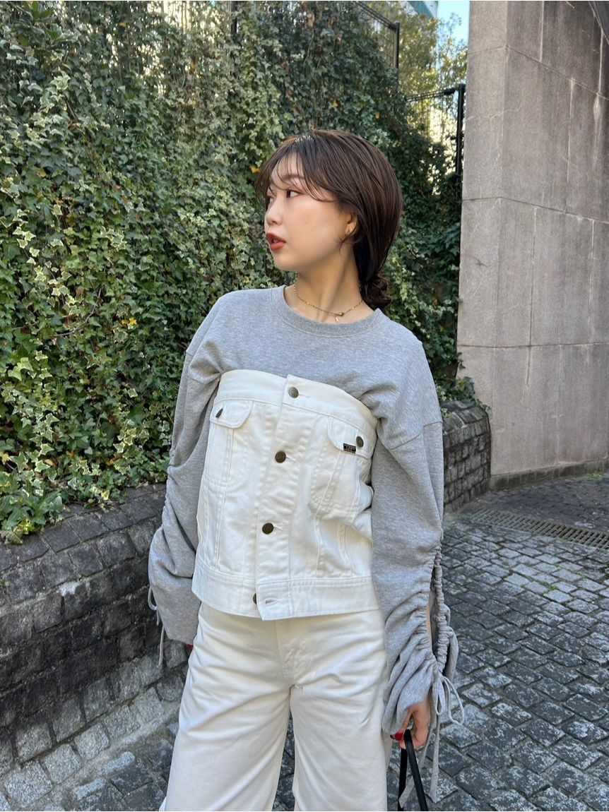 styling/「【セットアップ対応】【styling/&times;Lee】デニムビスチェ」|ベスト・ジレ|