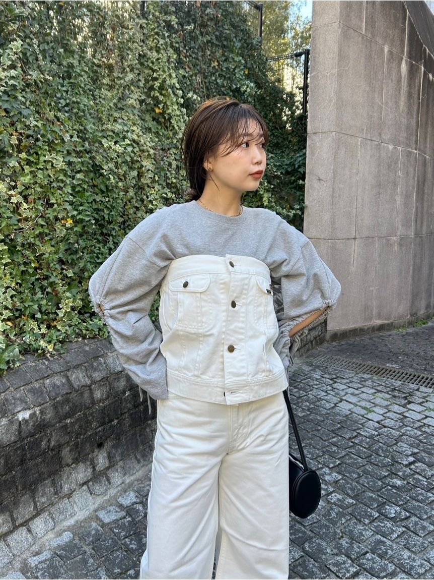 styling/「【セットアップ対応】【styling/&times;Lee】デニムビスチェ」|ベスト・ジレ|