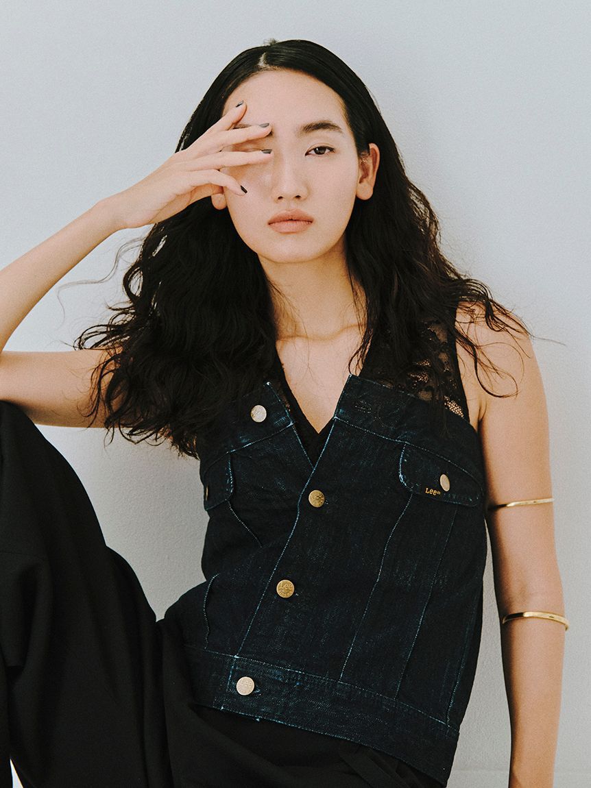 styling/「【セットアップ対応】【styling/&times;Lee】デニムビスチェ」|ベスト・ジレ|IND