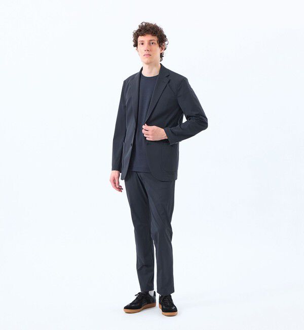 MACKINTOSH PHILOSOPHY「ドライフラットストレッチ イージーパンツ ナイロントリコット」|スラックス|