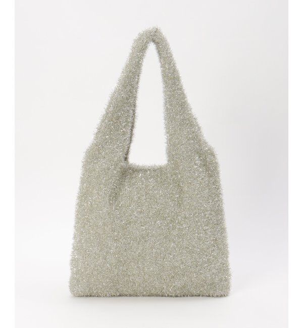 ikka「ふわふわニットクリテトートバッグ」|その他|