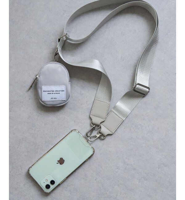 VENCE share style「ポーチ付きベルトストラップ」|その他|グレイ