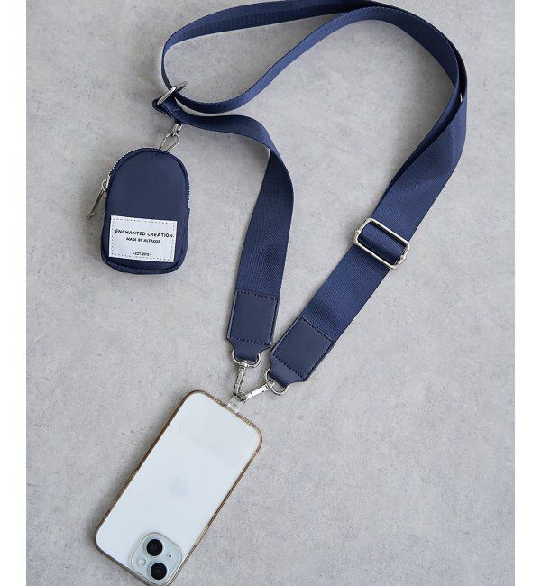 VENCE share style「ポーチ付きベルトストラップ」|その他|ネイビーブルー