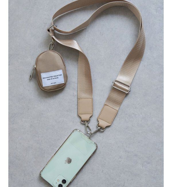 VENCE share style「ポーチ付きベルトストラップ」|その他|ブラウン