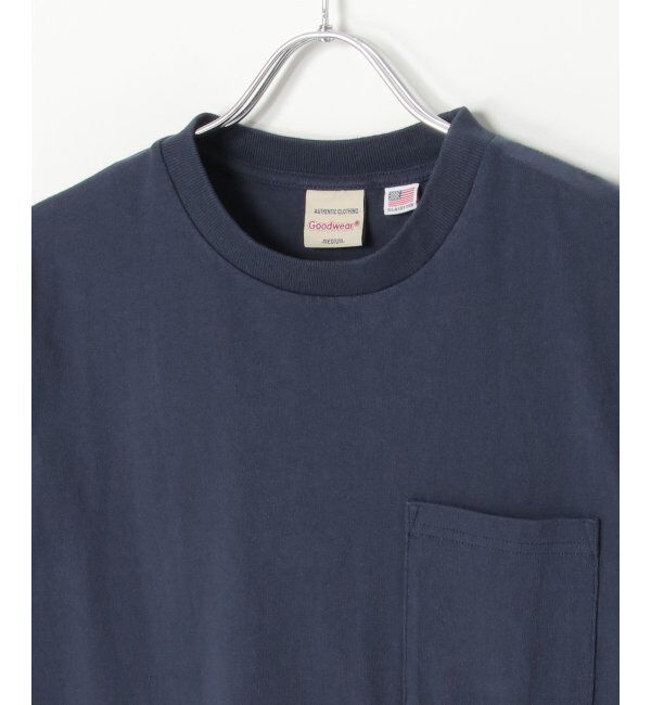 VENCE share style「Goodwear グッドウェア ポケ付きTシャツ」|Tシャツ・カットソー|