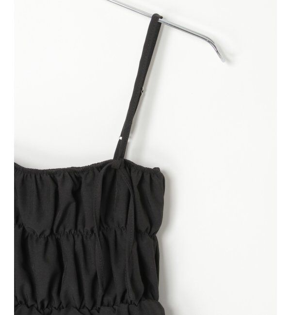 VENCE share style「リボンギャザーキャミソール」|タンクトップ|