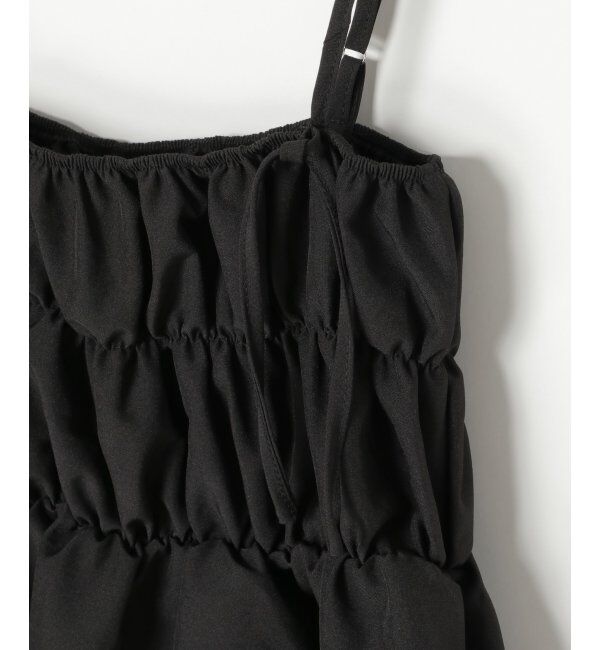 VENCE share style「リボンギャザーキャミソール」|タンクトップ|