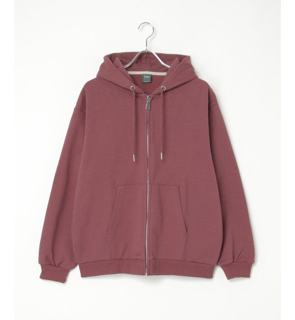 VENCE share style「マキシマムウェイトジップパーカー」|パーカー|レッド