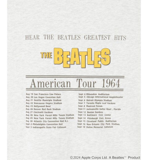 VENCE share style「THE BEATLES ザ ビートルズ サークルフォトロンＴ」|Tシャツ・カットソー|